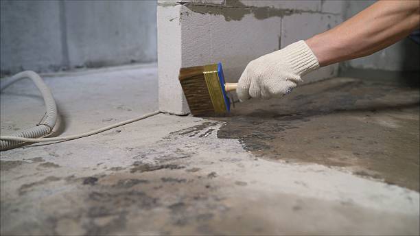 Crawl space vapor barrier installation in Freeport, IL